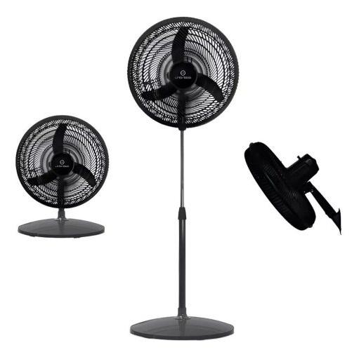 VENTILADOR PIE 18" 3 en 1 WHITENBLACK 75w NEGRO NE-WBVPWB18K