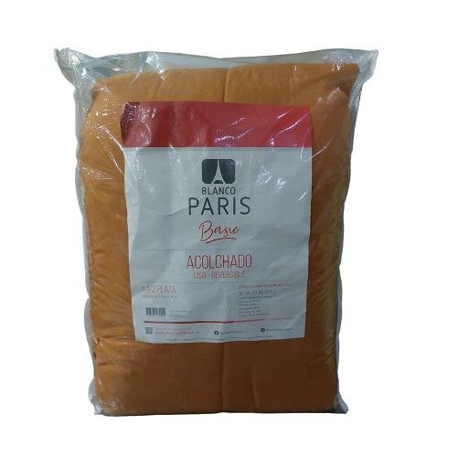 ACOLCHADO PARIS BASIC 2 plaza 1/2 LISO REVERSIBLE NN-AC10002